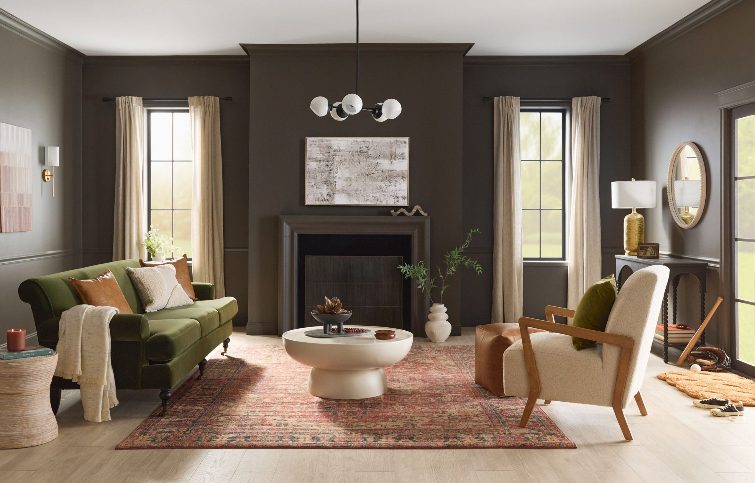 living room color palette 2025