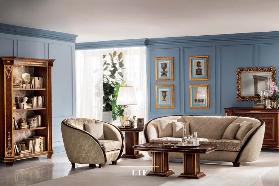 luxury living room neoclassical furniture